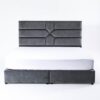 Brimness Design Velvet Bed – King 180x200cm
