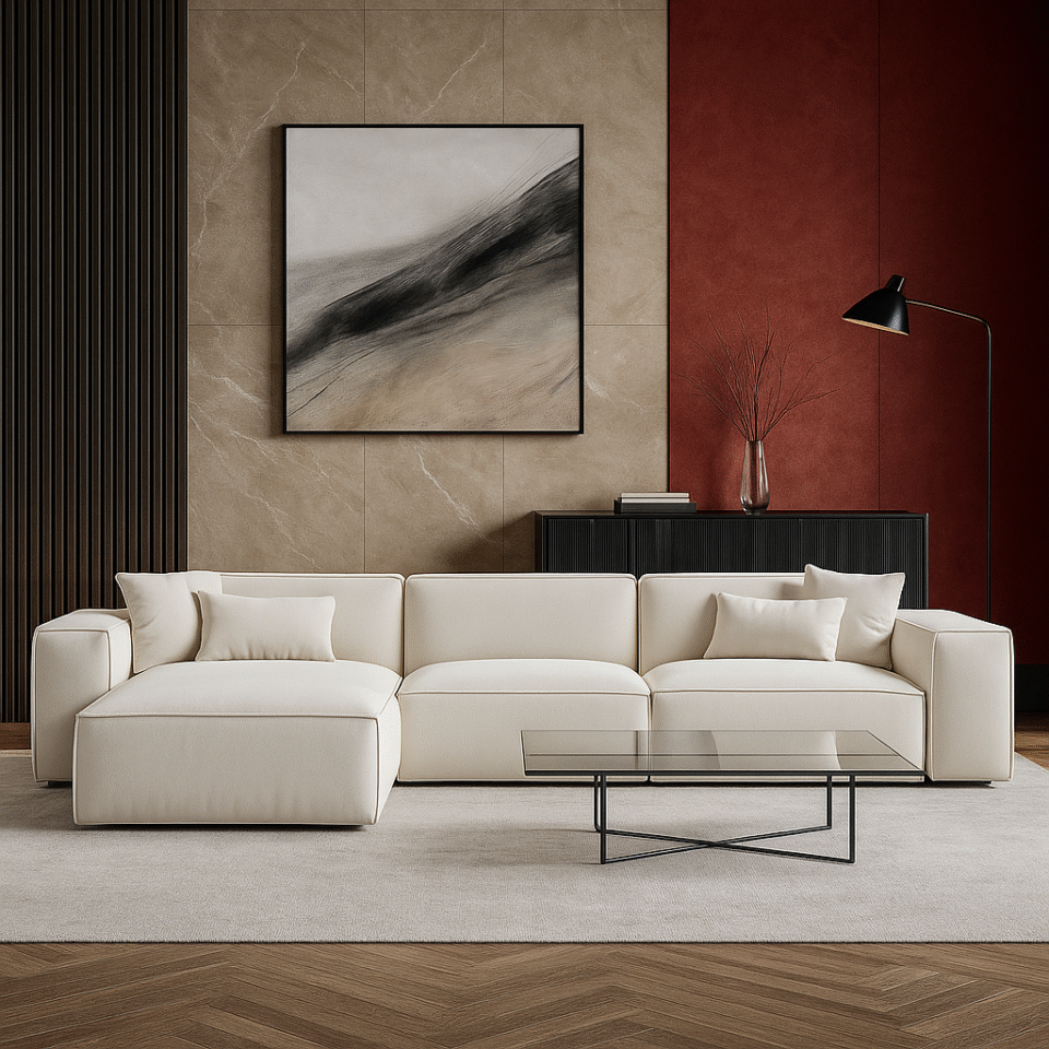 Carol Corner 3 Seater L-Shape Sofa…