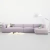 Newport 3 Seater L-Shape Velvet Sofa