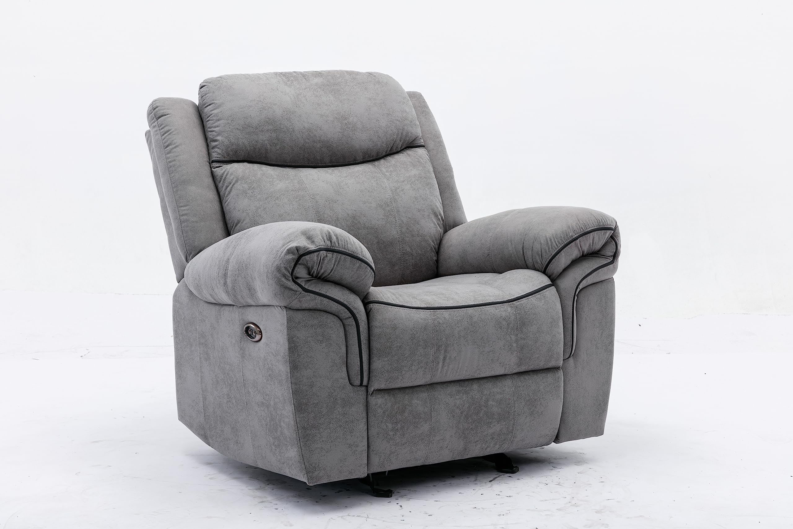 Sanora Electric Recliner Faux Leather Sofa1