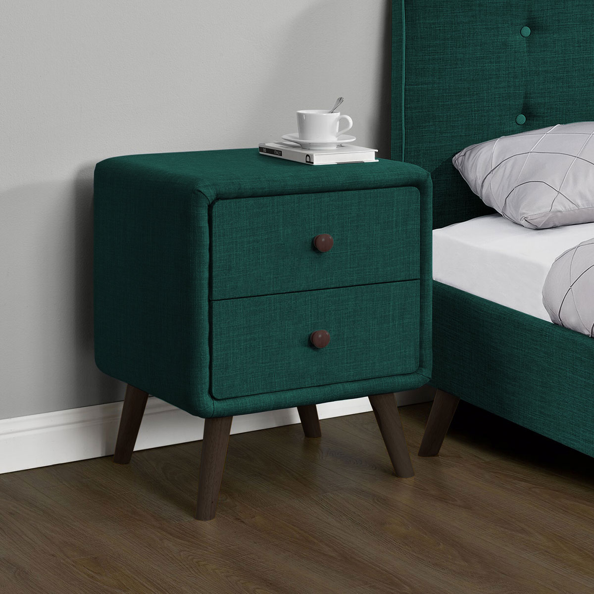 Tingby 2-Drawer Bedside Table1