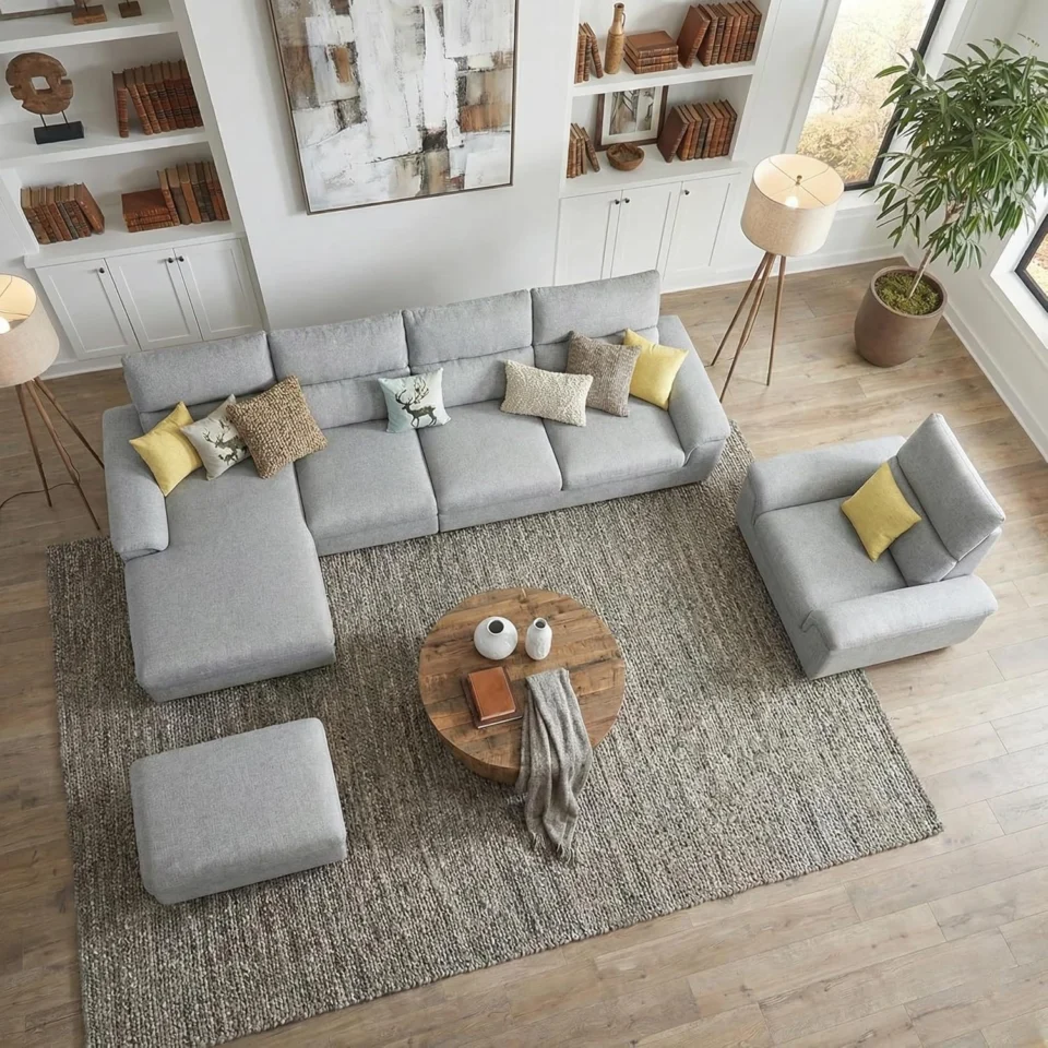 Chester 5 Seater L Shape Corner Sofa…
