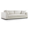 Celine 3 Seater Italian Design Linen Upholstery Sofa – Off-White