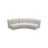 Patterson 3 Seater Symmetrical Corner Velvet Sectional sofa (2)
