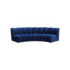 Patterson 3 Seater Symmetrical Corner Velvet Sectional sofa (3)