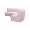 Patterson 3 Seater Symmetrical Corner Velvet Sectional sofa (4)