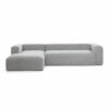 Veda 3 Seater Italian Design Straight Polyester Chenille Arm L-Shape Sofa (6)