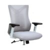 Executive Mesh Office Chair Headrest and Lumbar Support Comfortable High-Back Swivel 360? Black