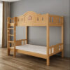 Heavy Duty Wooden Bunk Bed – Oak