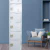 6 Doors Locker Steel Metal Storage Cabinet