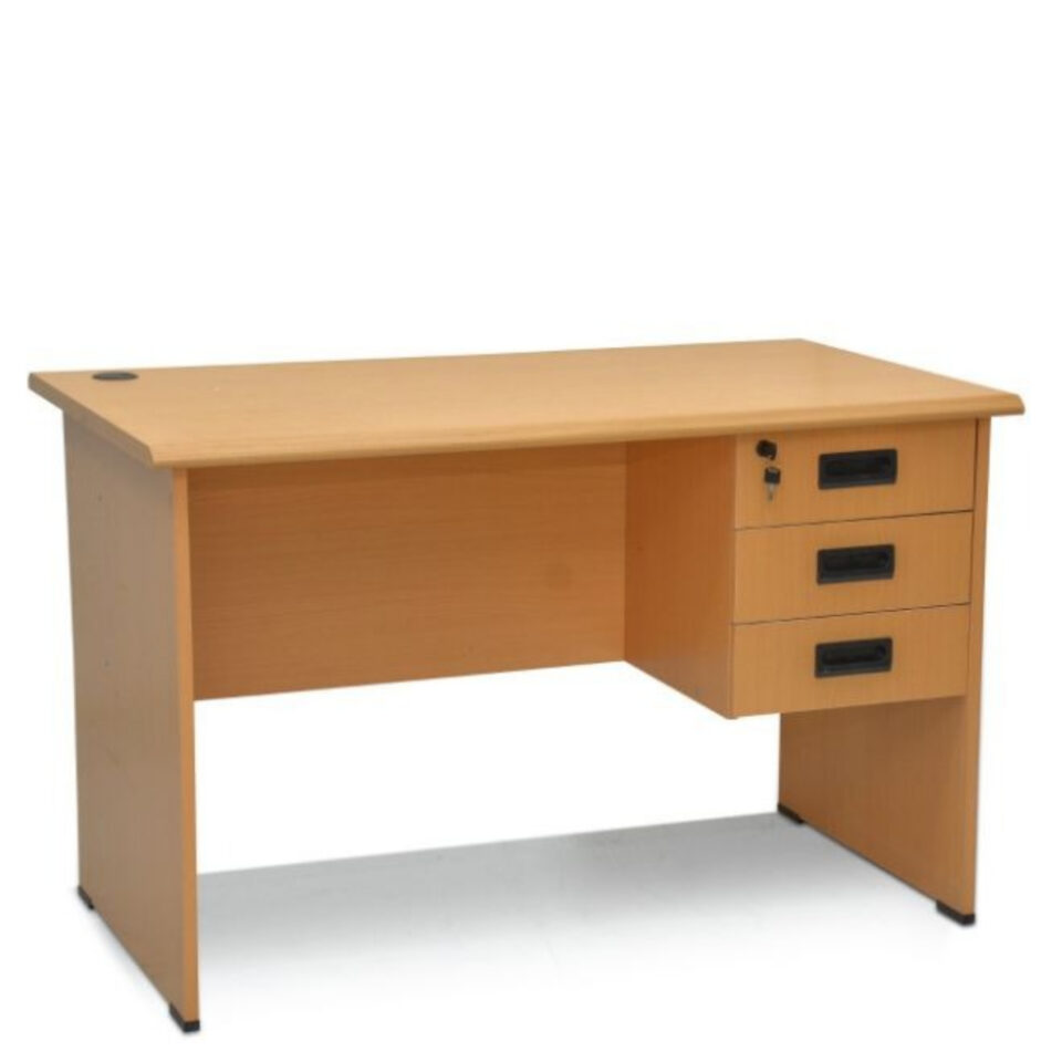 Infinity V3.0 Executive Office Desk Beige120cm