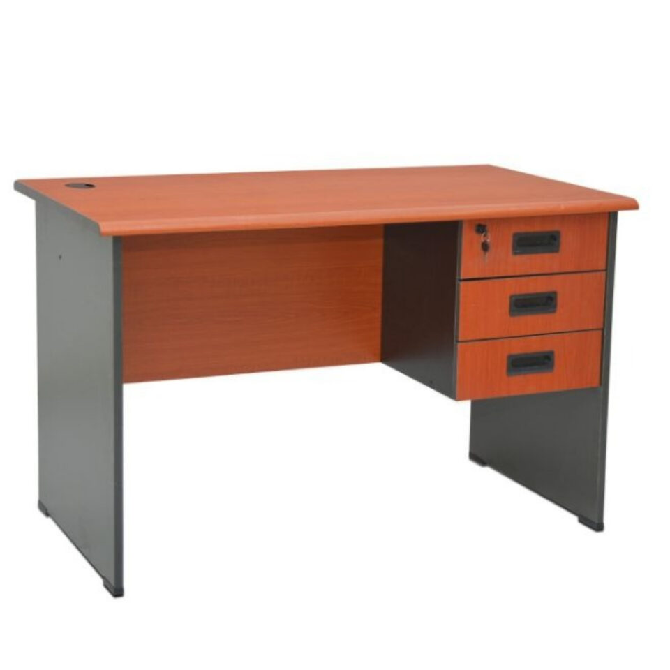 Infinity V3.0 Executive Office Desk Charry & Black 120cm