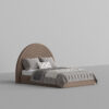 Homes Kids Premium Velvet Upholstery Bed - 125x150cm