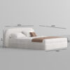 Nora Premium Velvet Upholstery Bed (5)