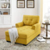 Sant 1 Seater Linen Chaise Lounge (12)