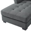 Sant 1 Seater Linen Chaise Lounge (2)