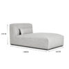 Arcadia-Air 1 Seater Polyester Chaise Lounge