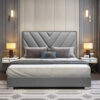 Quincy Tufted headboard Velvet Upholstery Bed