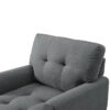 Sant 1 Seater Linen Chaise Lounge