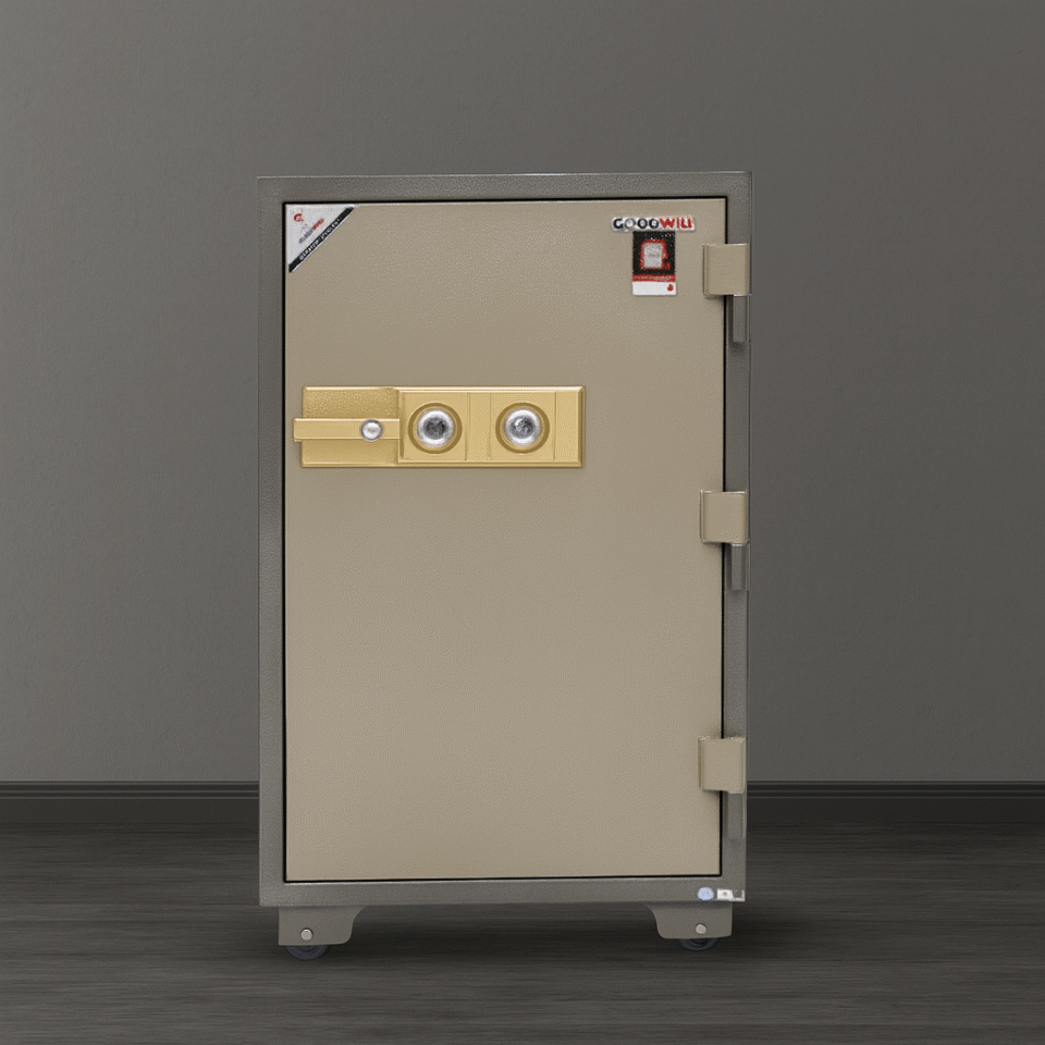175KL Heavy Duty Safe Box Locker – 162KG Fire-Resistant Security Safe for Home & Office…