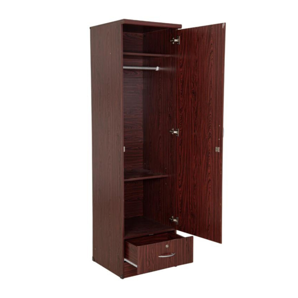Karnak Best 1 Door Wooden Wardrobe Cabinet Cupboard Engineered Wood Perfect Modern Stylish Heavy Dut…