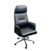 Shoreditch Boss Executive Office Chair Steel Structure, PU Leather 360? Swivel Black