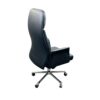 Shoreditch Boss Executive Office Chair Steel Structure, PU Leather 360? Swivel Black