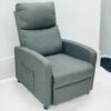 Savi Recliner ? Grey Chair Padded Seat Fabric For Living Room Club Chair Home Theater Seating