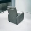 Savi Recliner ? Grey Chair Padded Seat Fabric For Living Room Club Chair Home Theater Seating