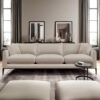 Dyanne 3-Seater Velvet Sofa Couch – Cream