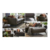 Tristan 3-Seater Leather L-Shape Sofa