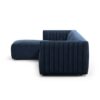 Dekalb 3-Seater L-Shape Sofa Blue