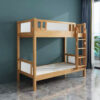 Apollo Wooden Bunk Bed – Light Oak/White