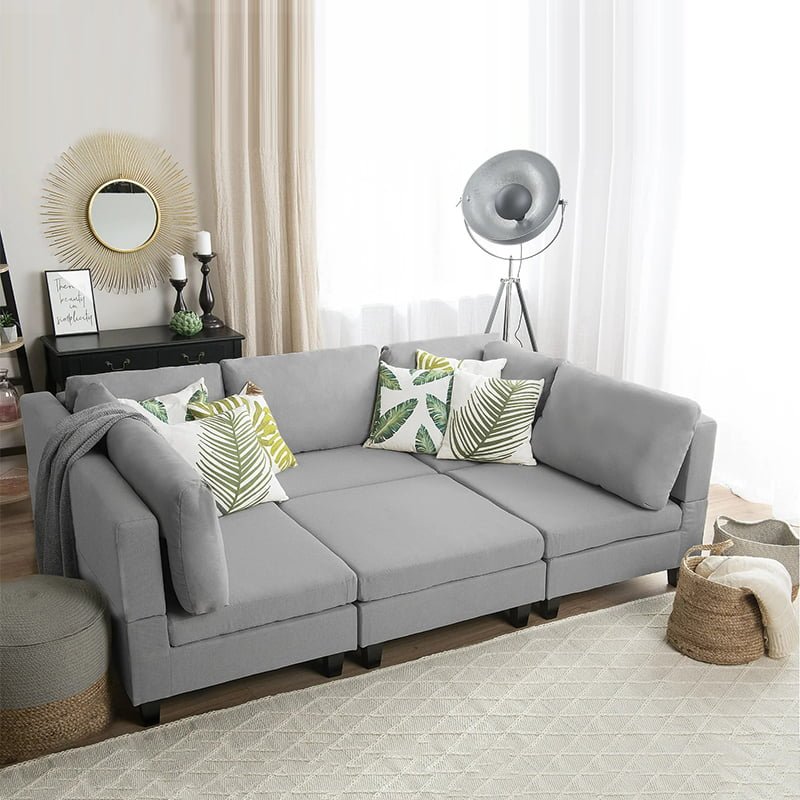 Bennett 3-Seater L-Shape Sofa Bads…