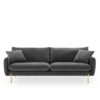 Nikolai 2-Seater Sofa Couch – Grey