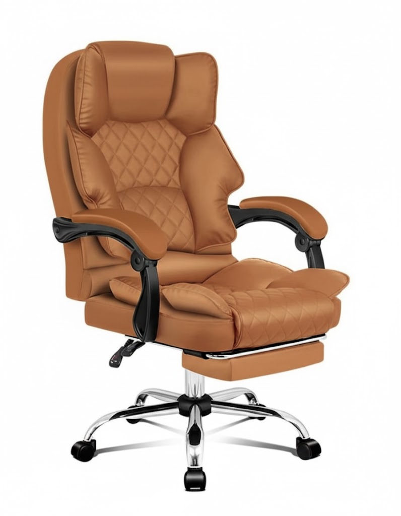 Karnak Executive Office Chair – PU Leather Diamond Pattern