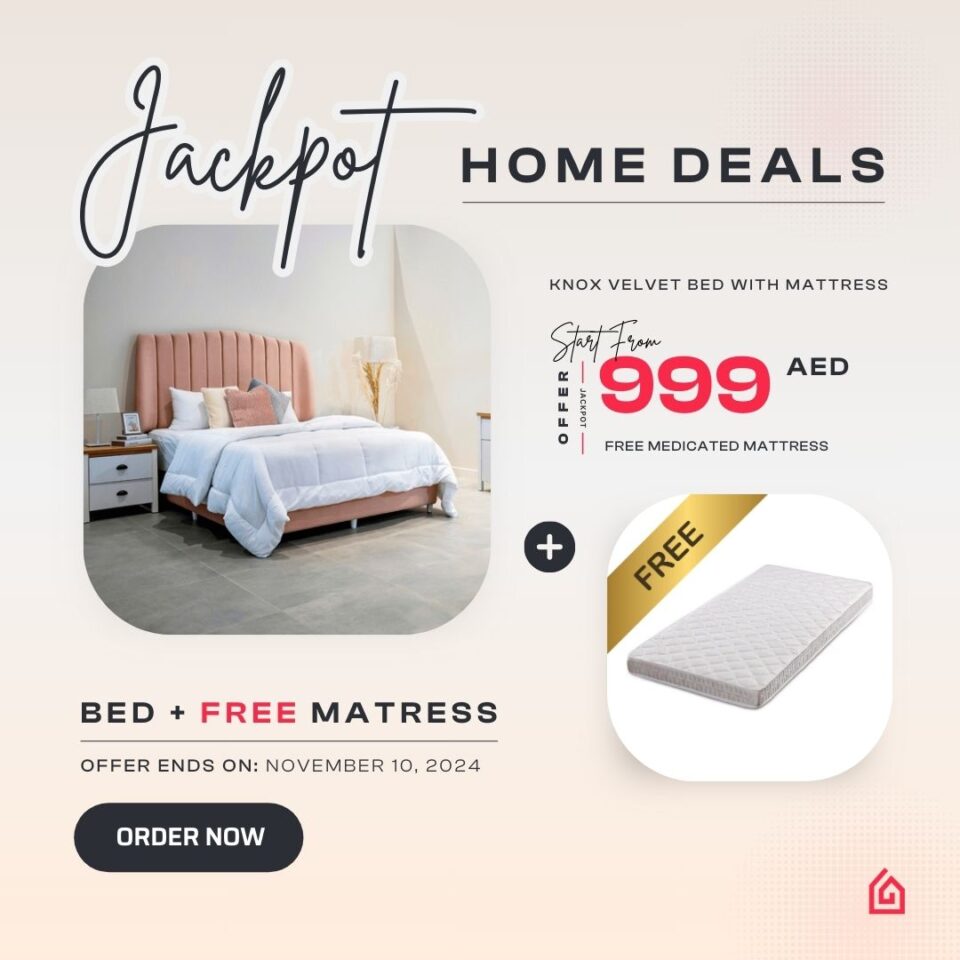 Unlock the Knox Velvet Bed Experience: Get a FREE Medical Mattress with Our Jackpot Home Deal!…