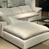 Cloud Sofa 4-Seater Fabric sofa– White