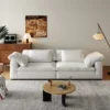 Cloud Sofa 2-Seater Fabric sofa– White.