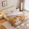 Baski Light Luxury Modern Bed Frame