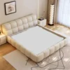 Baski Light Luxury Modern Bed Frame