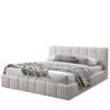 Akhi Boucle Upholstered Bed Luxury Modern Bed Frame for Bedroom