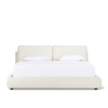 Anisa Double Cushion HeeadBoard Bed Luxury Modern Bed Frame for Bedroom