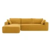 Lavi Style Modular Sectional Sofa L-Shaped Sleeper Sofa