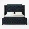 Mary Tufted Panel Bed Frame