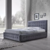 Mila Tuftied Fabric Bed Luxury Modern Bed Frame for Bedroom