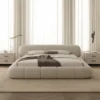 Haki Velvet Beds Frame