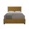 Vik Velvet Tufted  Headborad Bed Luxury Modern Bed Frame for Bedroom