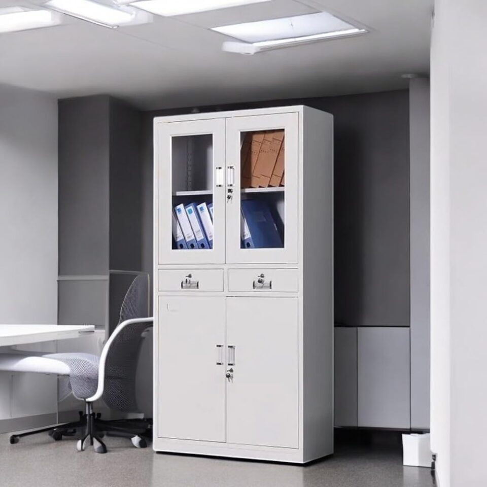 Radeo Two Doors Lockable Cabinet…