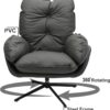 Rwaql Luxe leisure chair 1021- Dark Grey